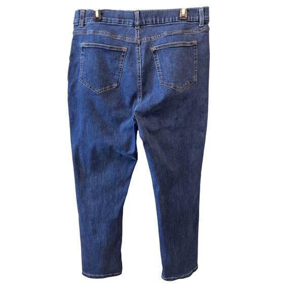 New d & Co. Women's Medium Wash Canyon Retreat Easy Stretch Denim Jean Size 18 P - Picture 3 of 6